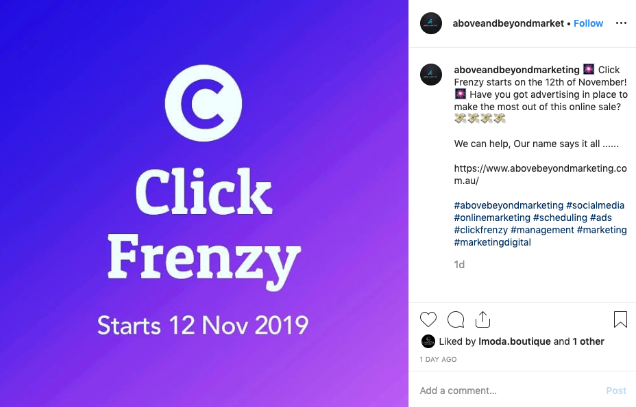 click frenzy marketing hacks